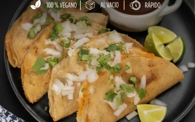 Cómo disfrutar y preparar tus tacos de birria vegana en casa (birria vegana empacada al vacío)
