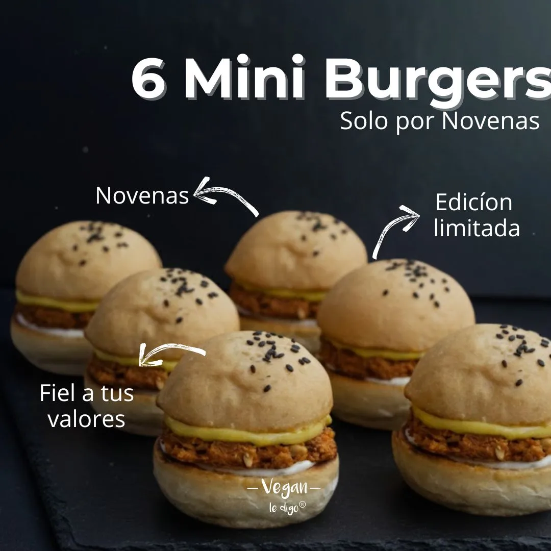 Mini burgers Veganas