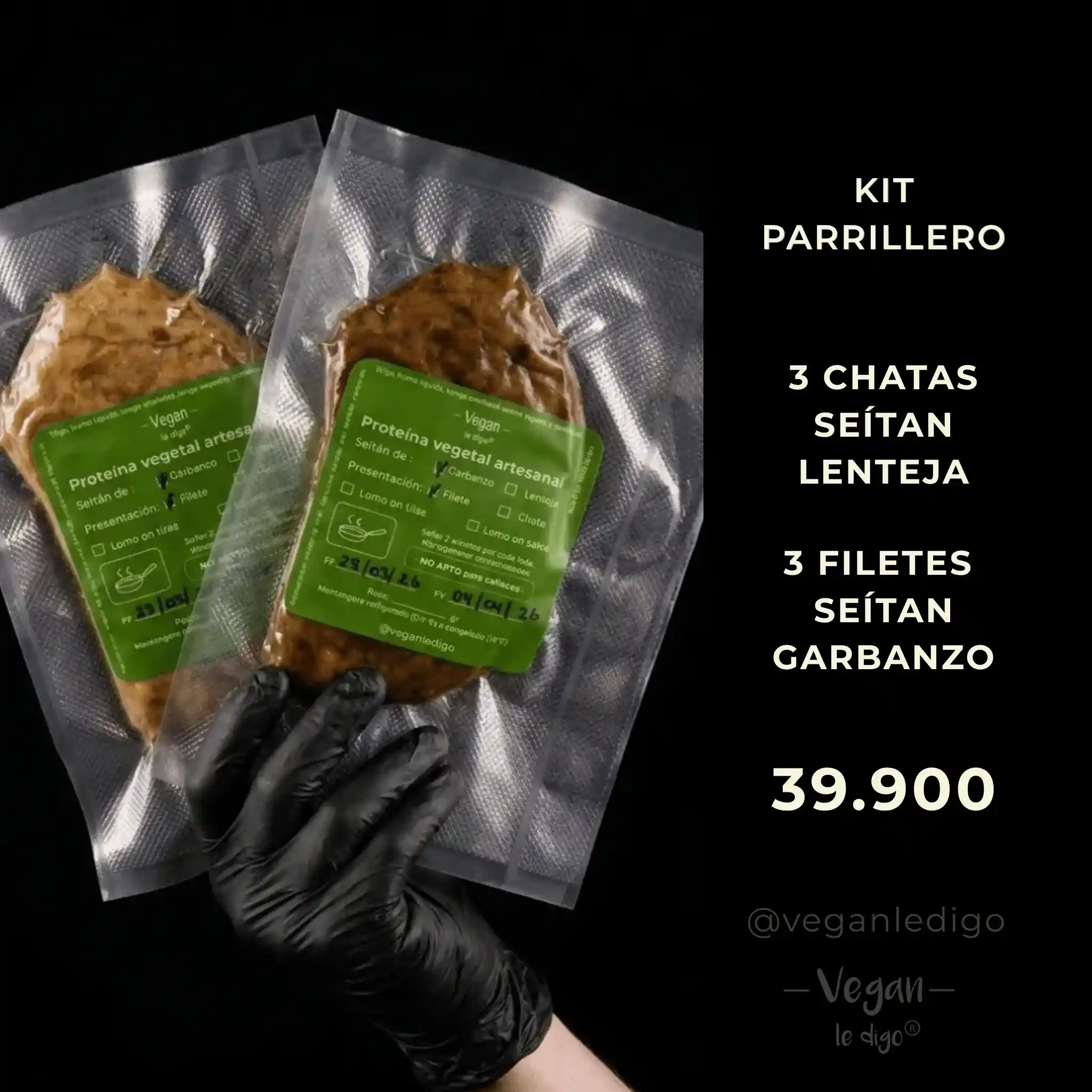 Seitan Vegano KIT